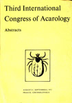 International Congress of Acarology 1971, Prague
